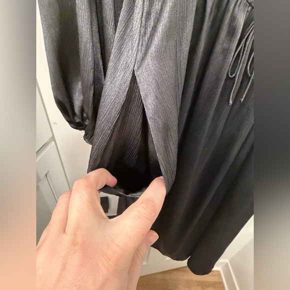 NWT ARULA Black Long Sleeve Dress - Picture 5 of 11